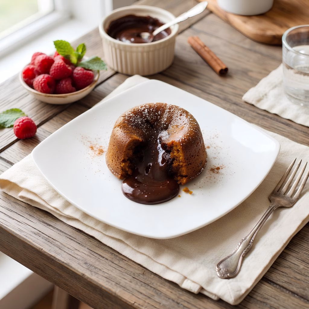Pumpkin Lava Cake Recipe