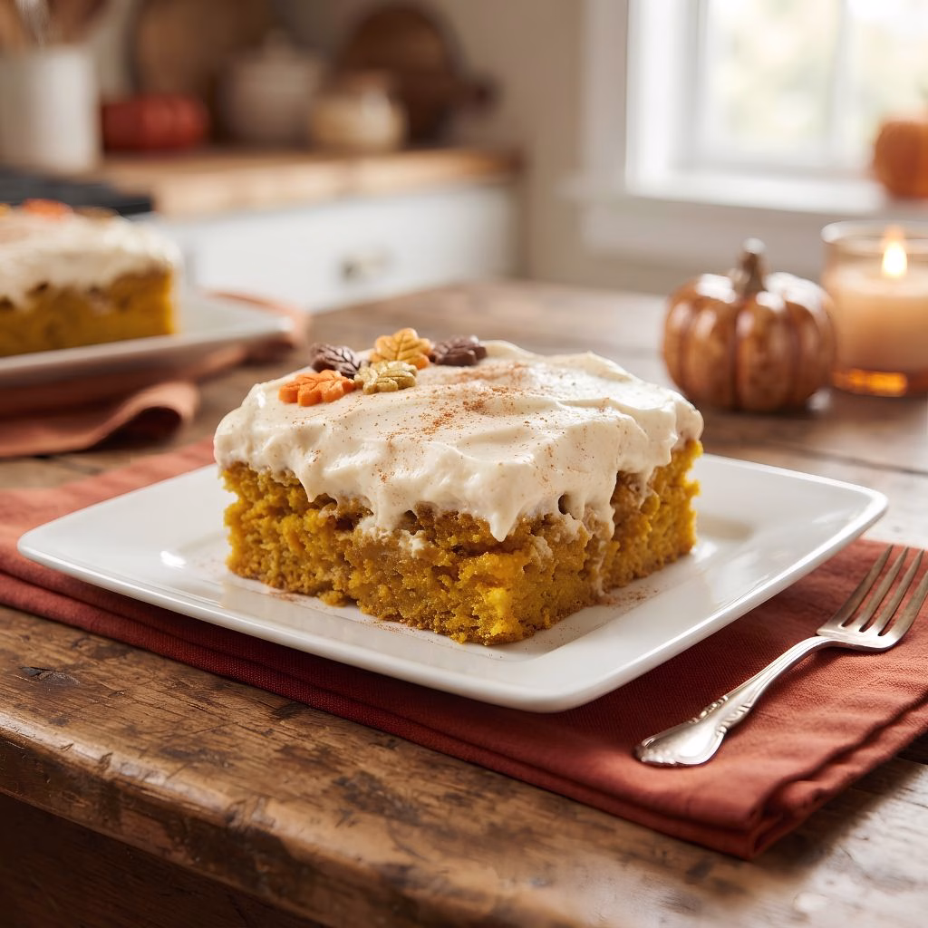 Pumpkin Magic Cake Recipe