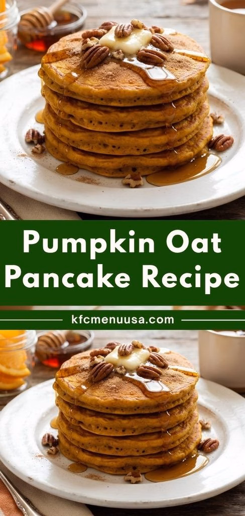 Pumpkin Oat Pancakes Recipe