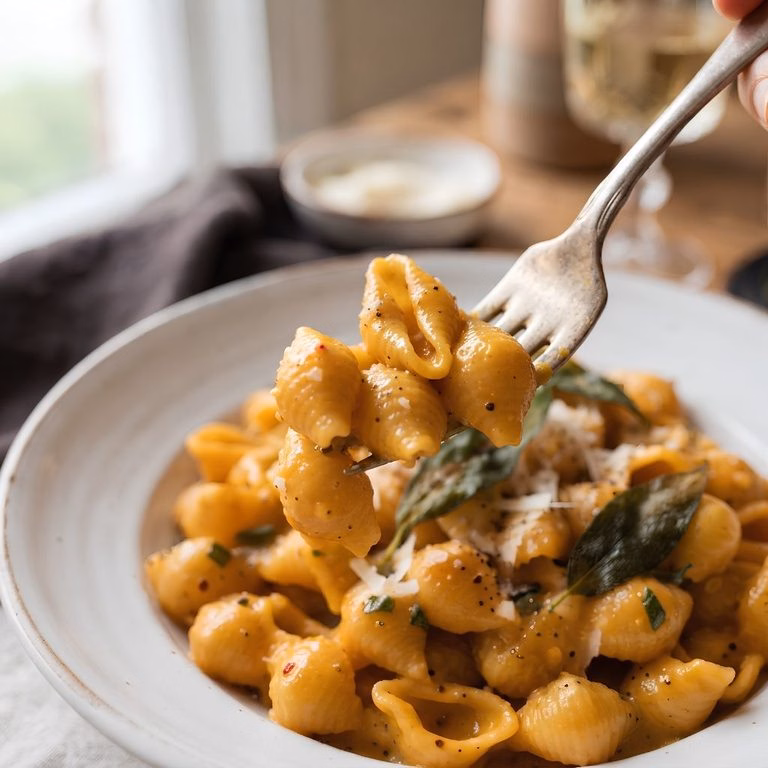 Pumpkin Sage Butter Pasta Recipe