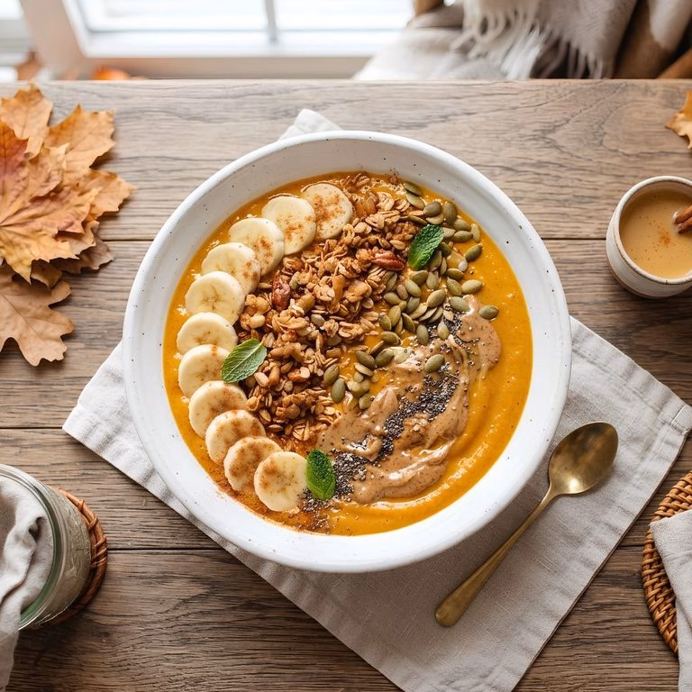 Pumpkin Smoothie Bowl Recipe
