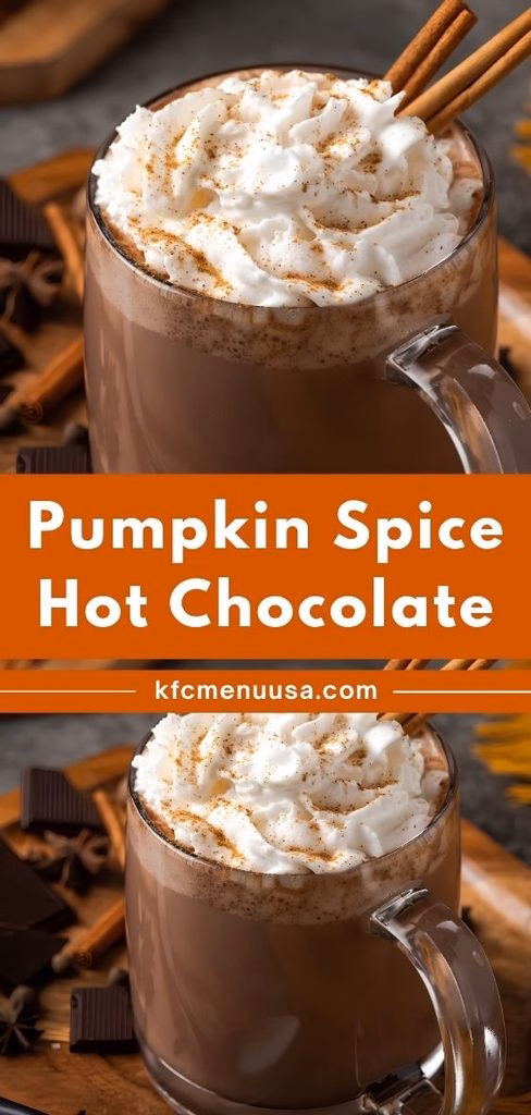 Pumpkin Spice Hot Chocolate Recipe