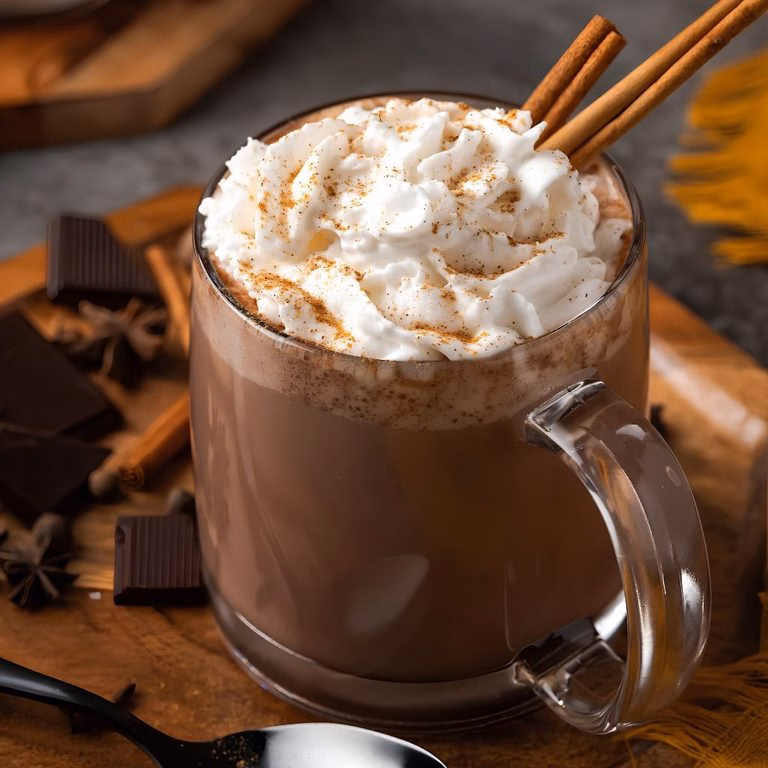 Pumpkin Spice Hot Chocolate Recipe