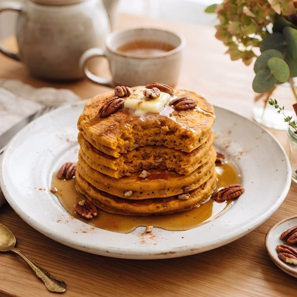 Pumpkin Spice Pancakes Recipe