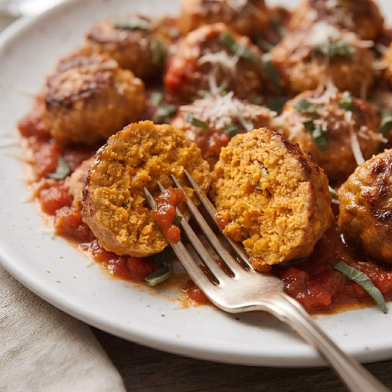 Pumpkin Turkey Meatballs Recipe