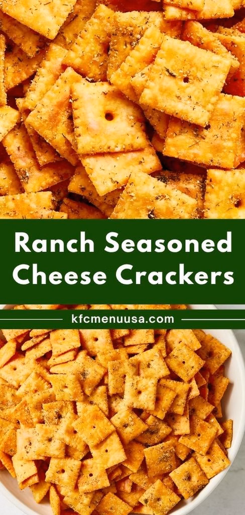Ranch Cheese Crackers Recipe