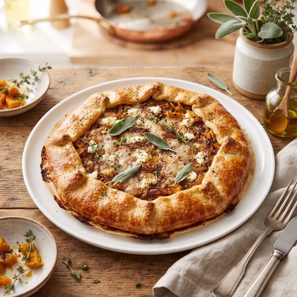 Savory Pumpkin Galette Recipe