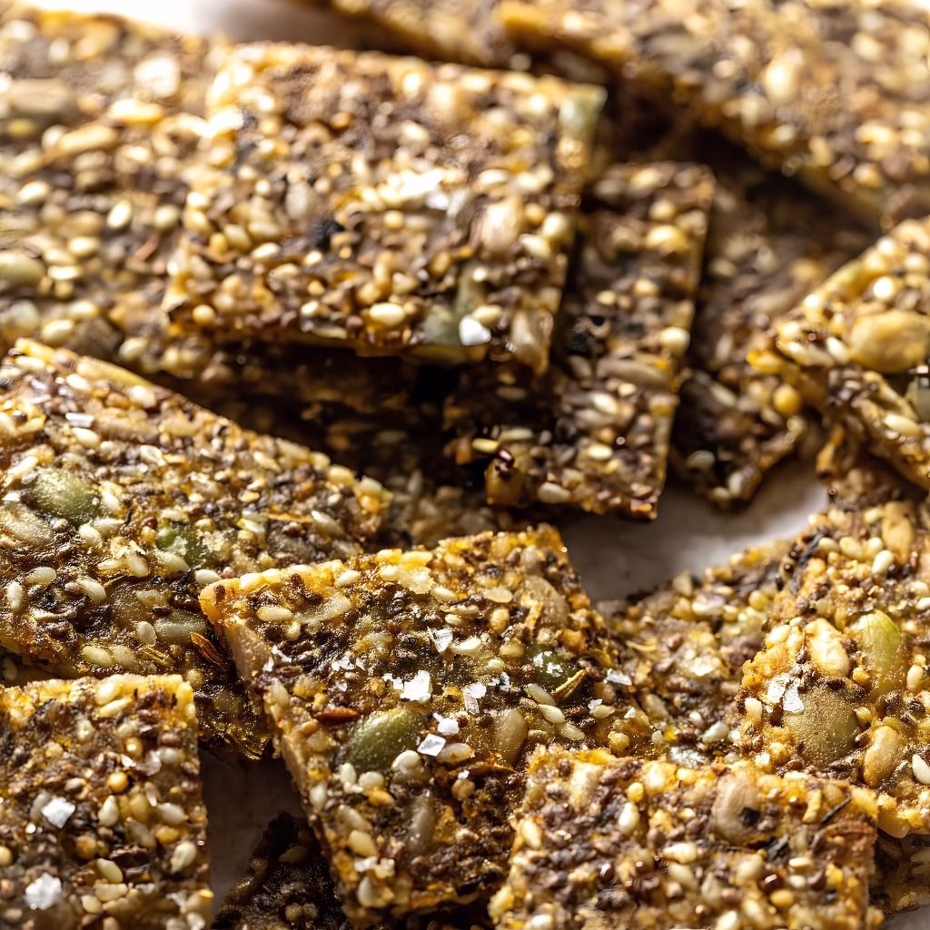 Seed and Nut Crackers Recipe