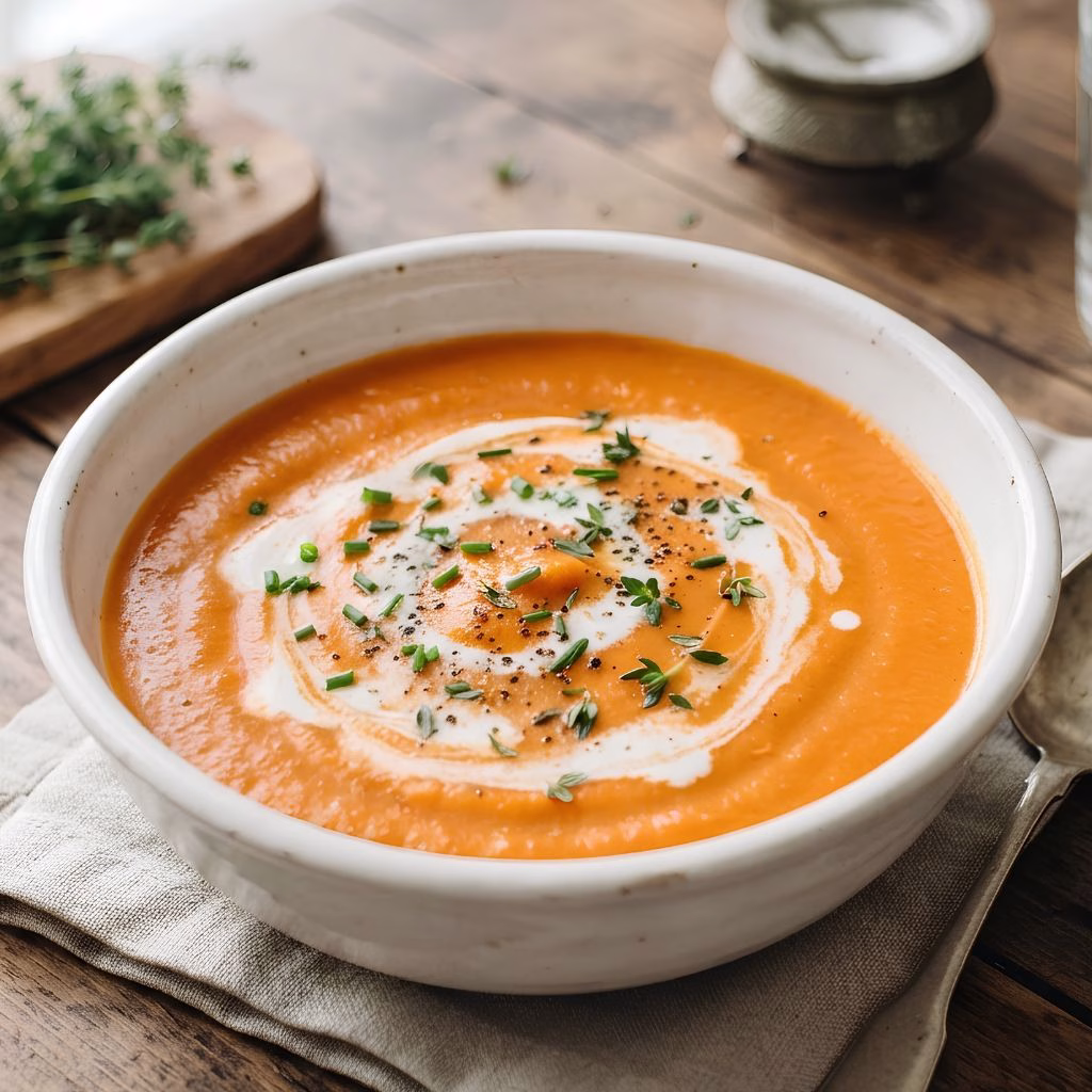 Sharp Cheddar Tomato Soup Recipe