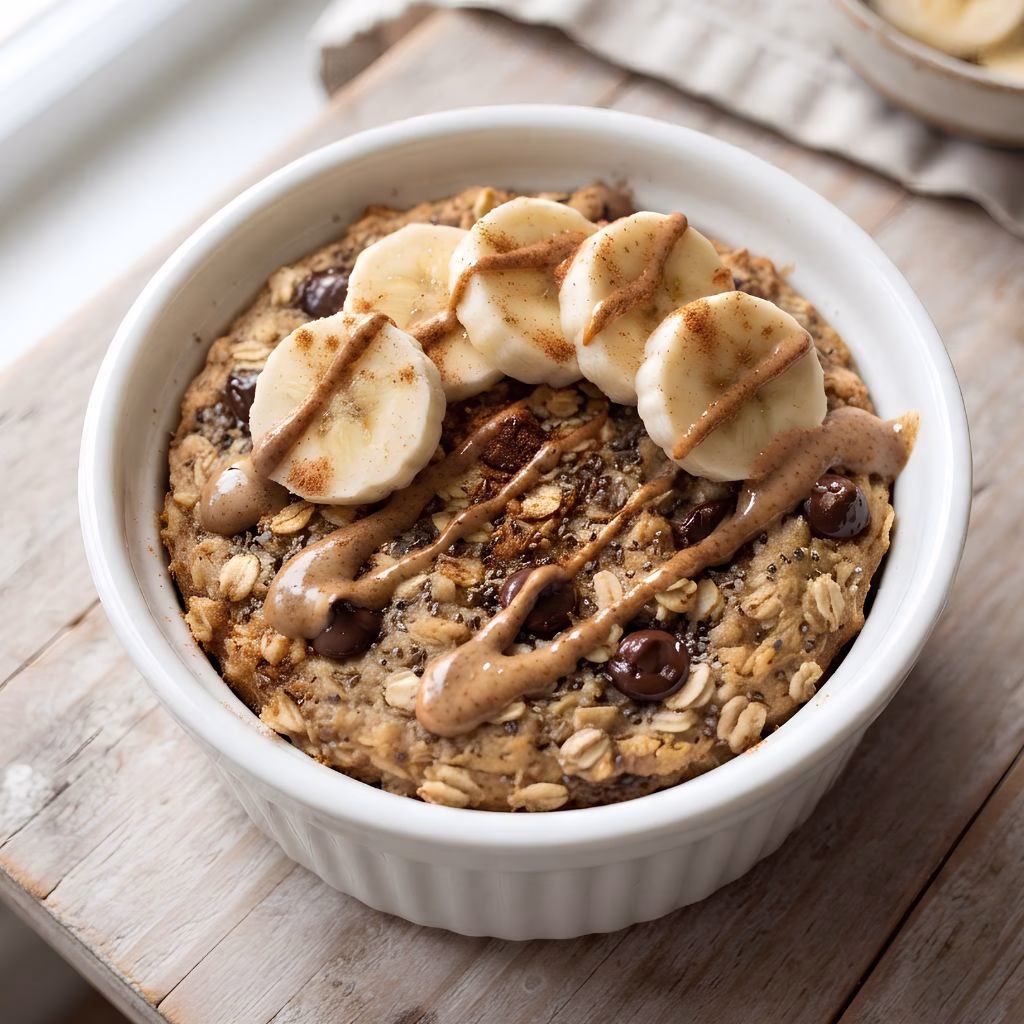 Single Serve Baked Oatmeal Recipe