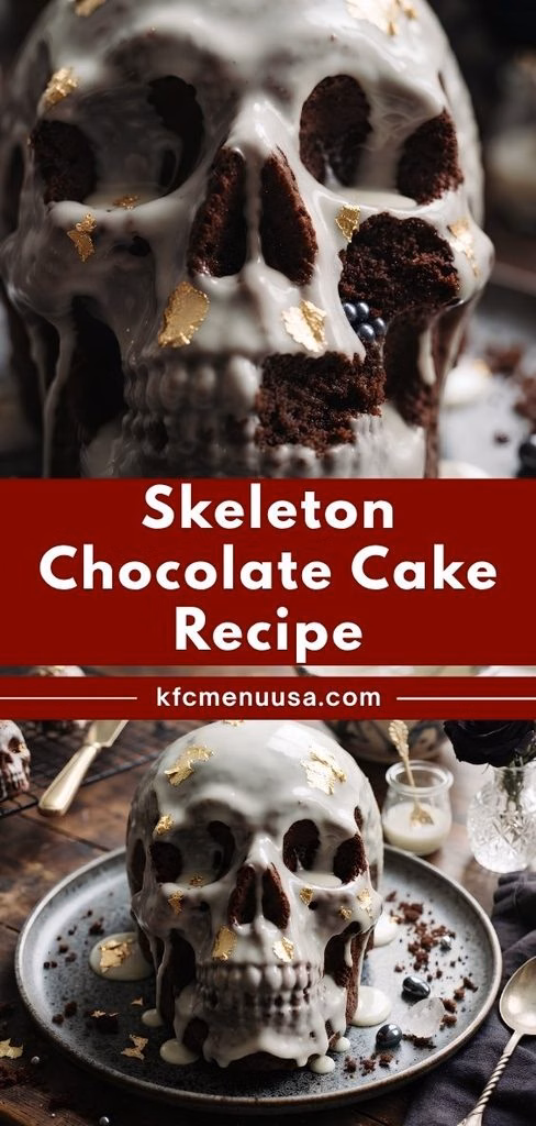 Skeleton Chocolate Cake Recipe