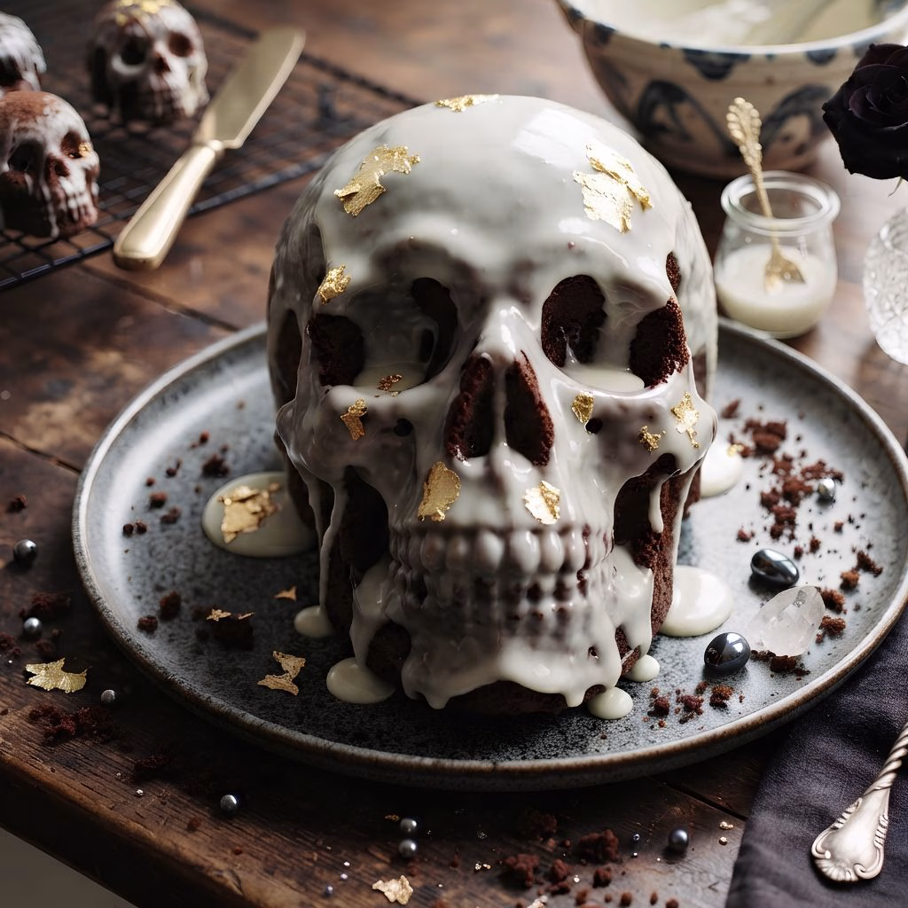 Skeleton Chocolate Cake Recipe