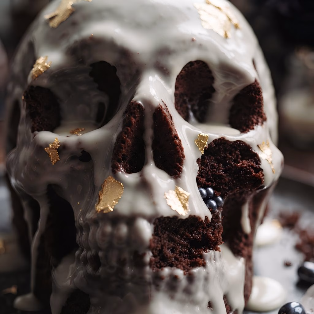 Skeleton Chocolate Cake Recipe