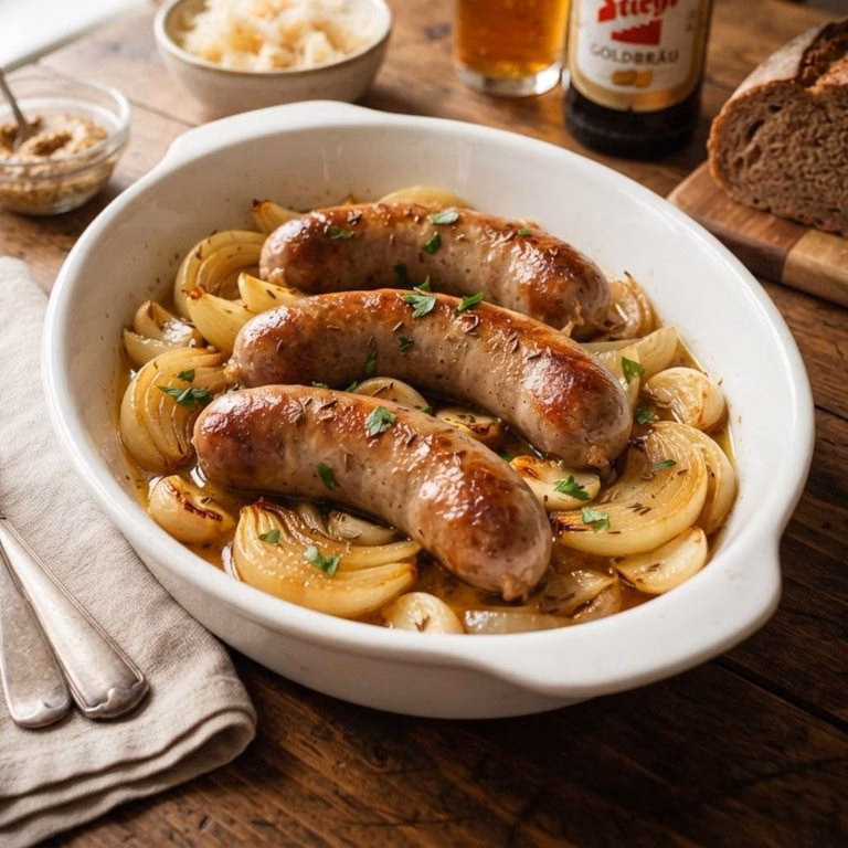 Slow Cooker Bratwurst Recipe