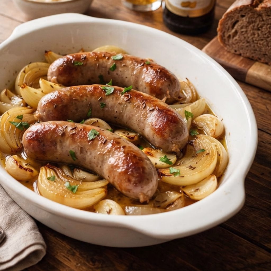 Slow Cooker Bratwurst Recipe