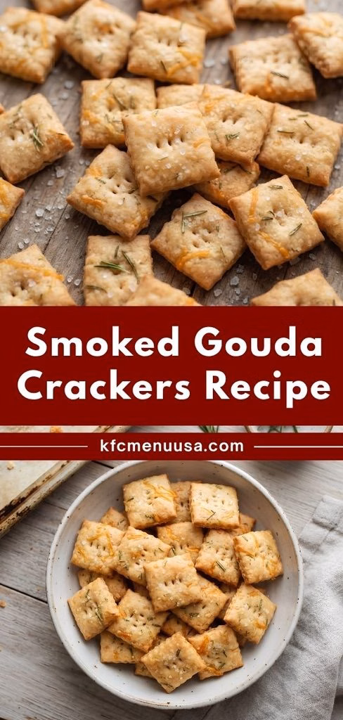 Smoked Gouda Crackers Recipe