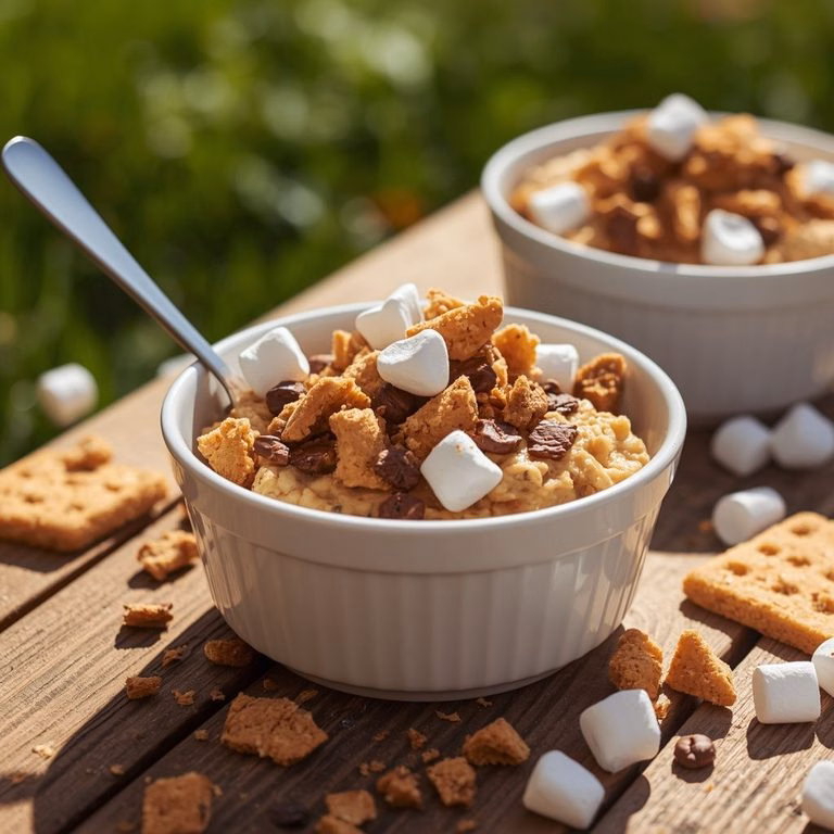S'mores Baked Oatmeal Recipe