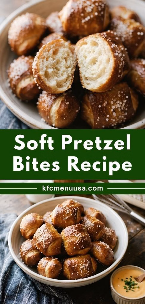 Soft Pretzel Bites Recipe