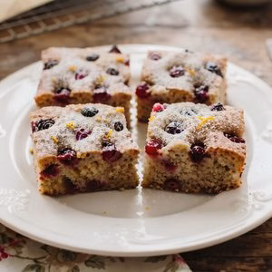 Spiced Cranberry Cake Recipe