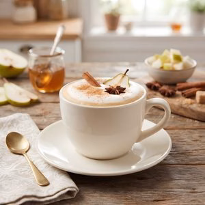 Spiced Pear Latte Recipe
