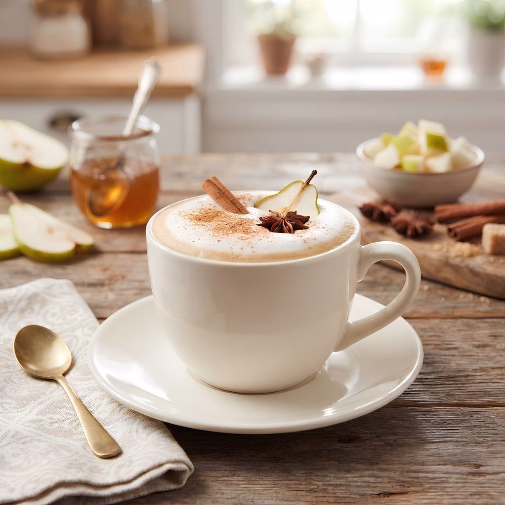 Spiced Pear Latte Recipe