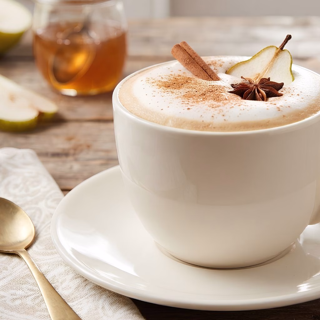 Spiced Pear Latte Recipe