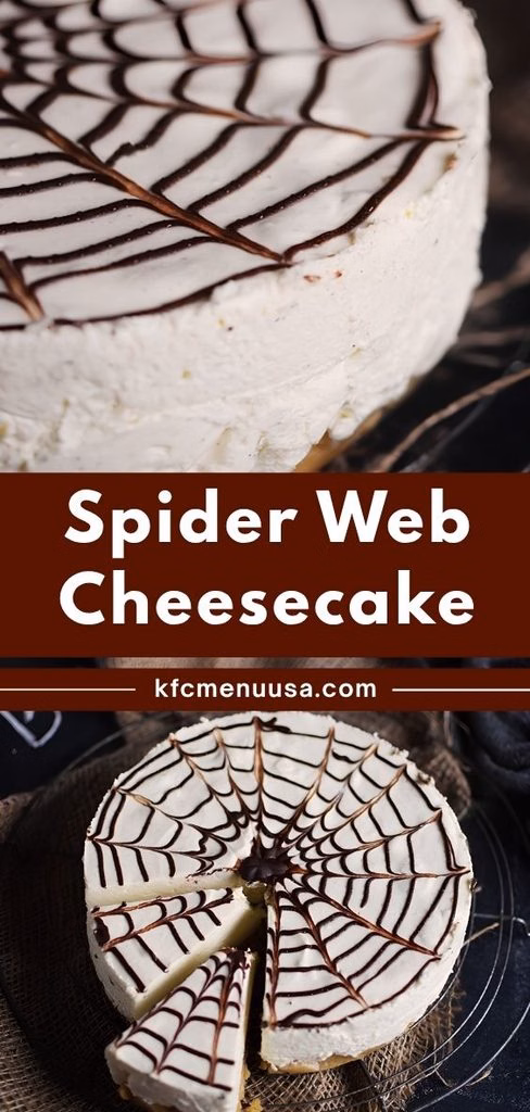 Spider Web Cheesecake Recipe