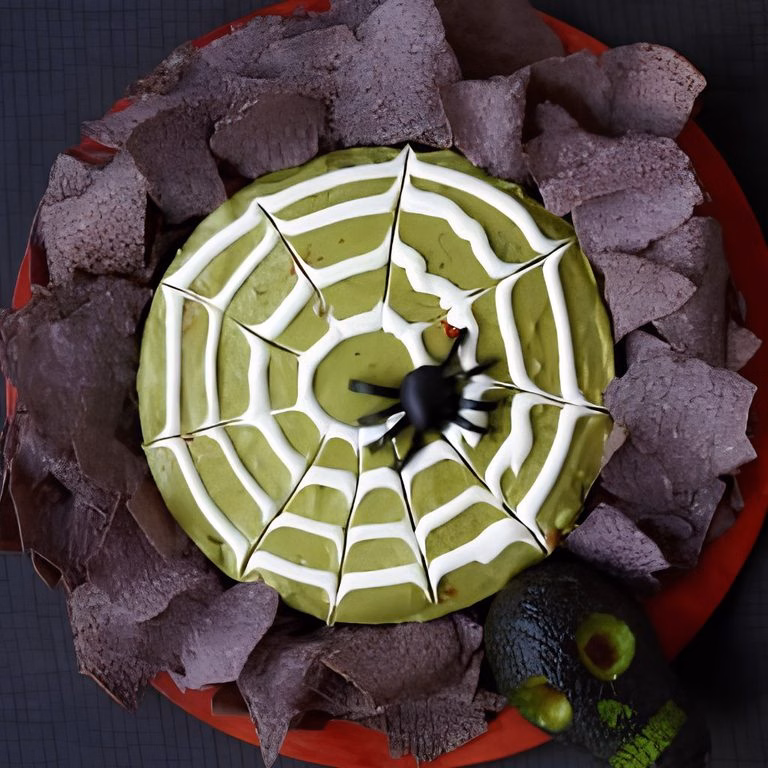 Spider Web Guacamole Recipe
