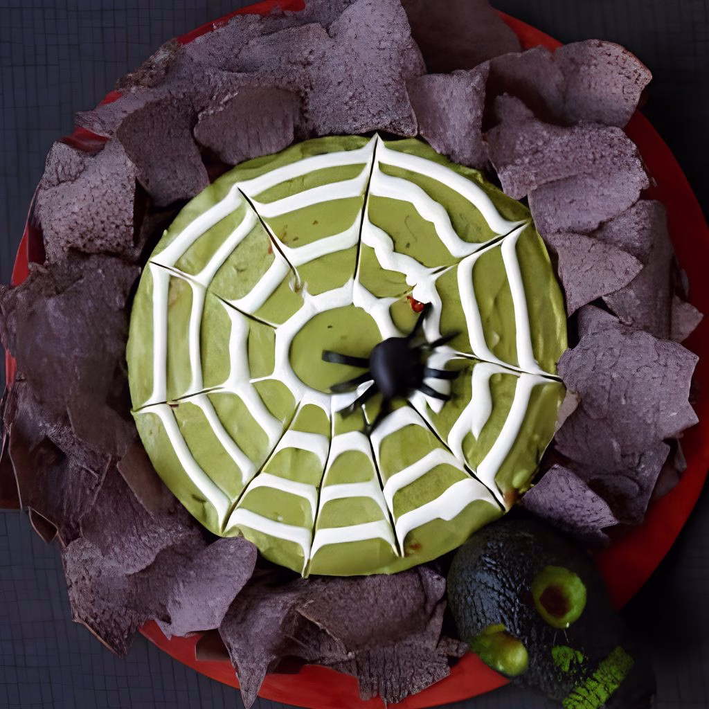 Spider Web Guacamole Recipe