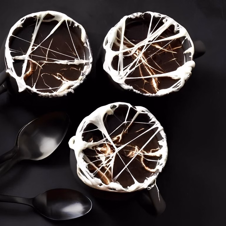 Spider Web Hot Cocoa Recipe
