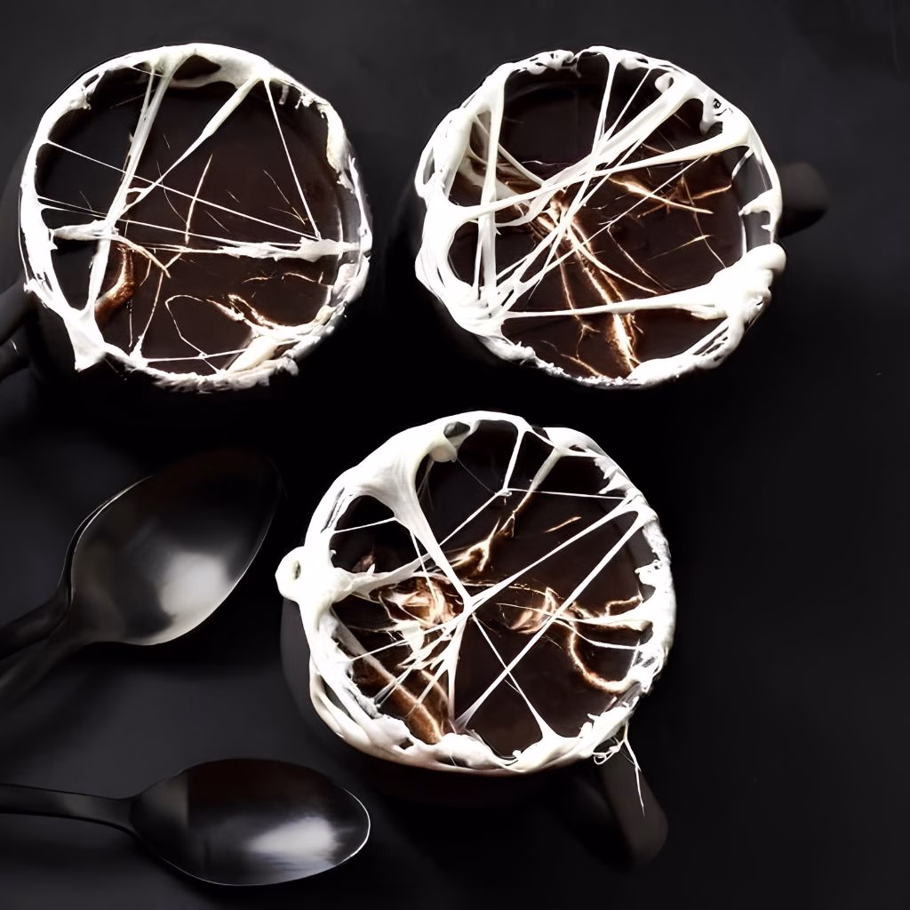 Spider Web Hot Cocoa Recipe