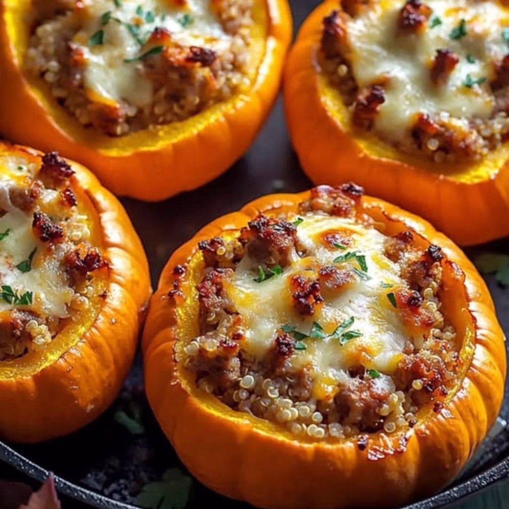 Stuffed Pumpkin Dinner Recipe
