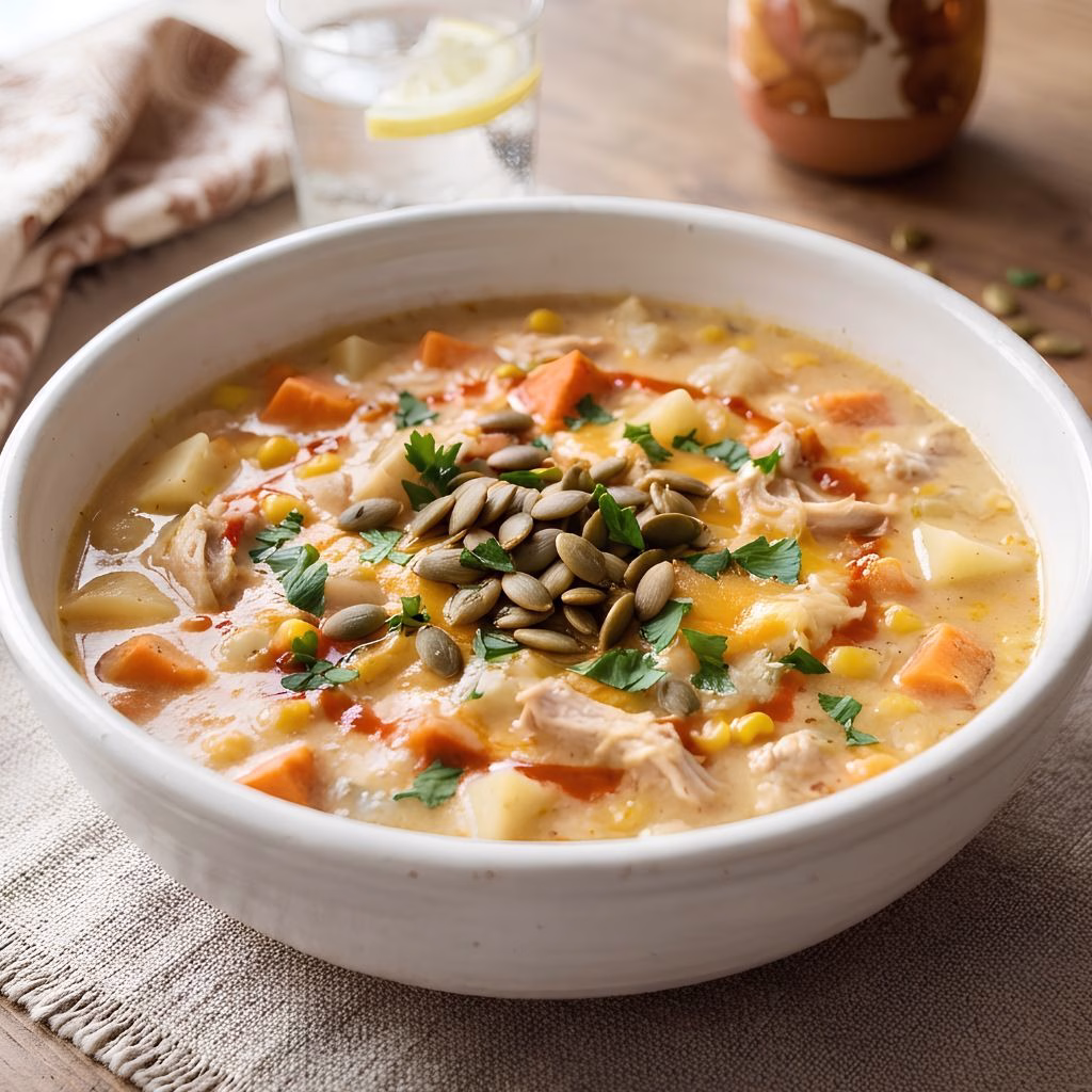Turkey Cheddar Soup Recipe
