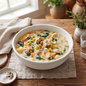 White Cheddar Chicken Soup Recipe