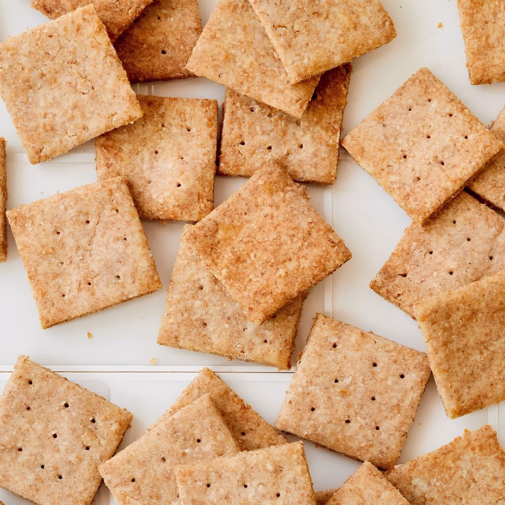 Whole Wheat Cheese Crackers Recipe