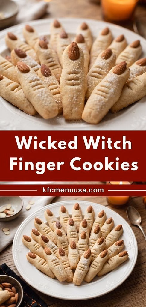 Wicked Witch Finger Cookies Recipe