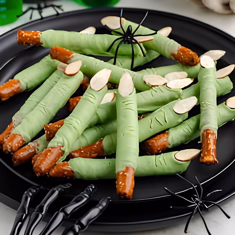Witch Finger Pretzels Recipe