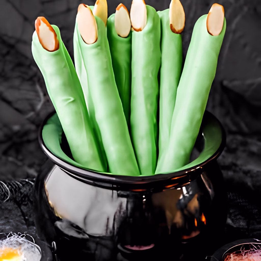 Witch Finger Pretzels Recipe