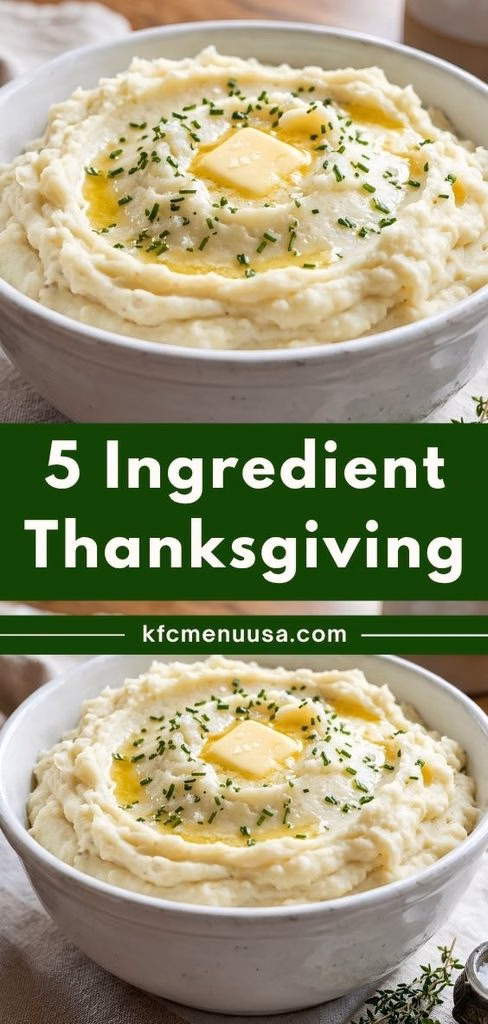 5 Ingredient Thanksgiving Recipe