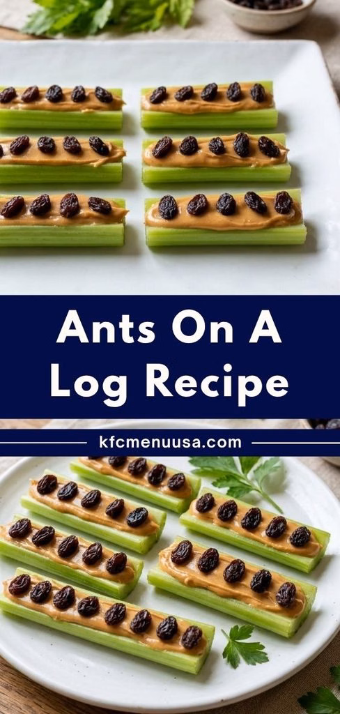 Ants on a Log Recipe