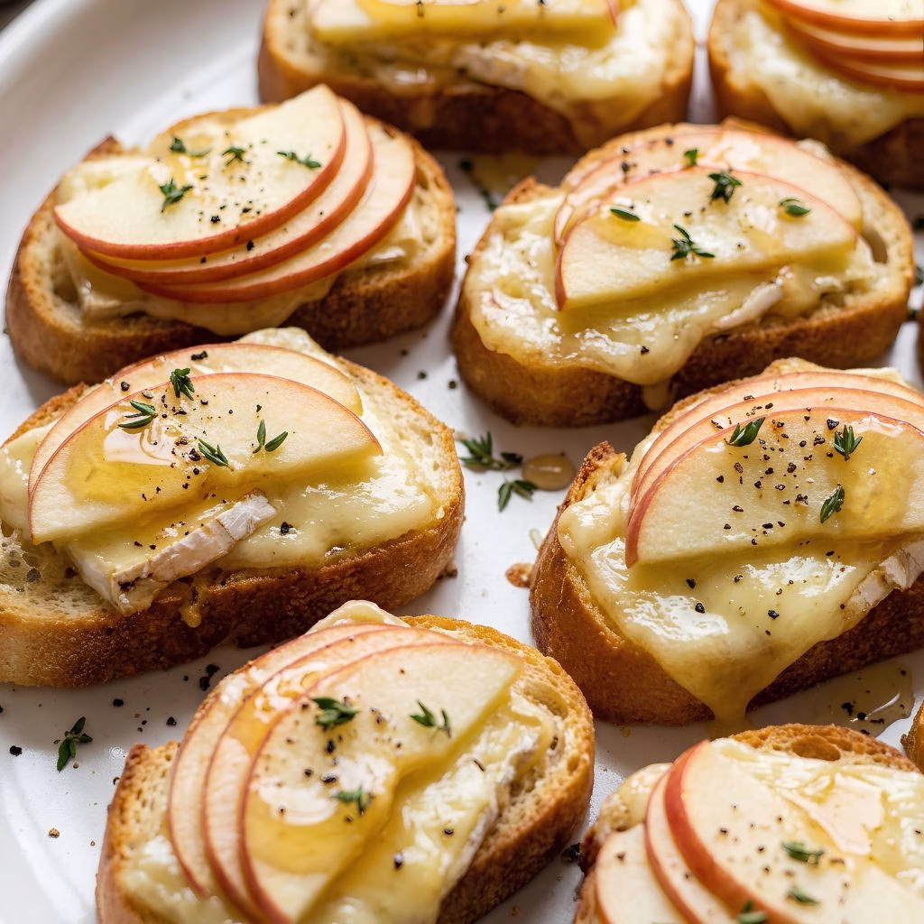 Apple Brie Crostini Thanksgiving Recipe
