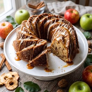 Apple Cider Caramel Cake Recipe