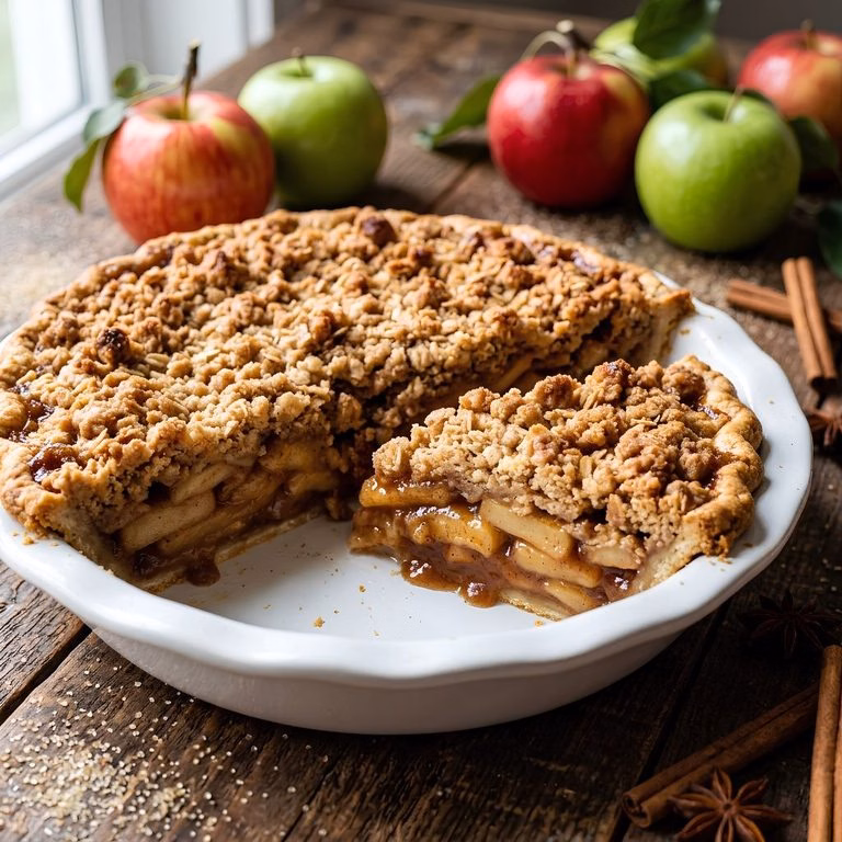 Apple Crumble Pie Recipe