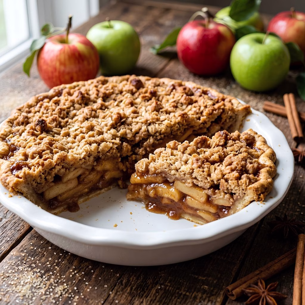Apple Crumble Pie Recipe