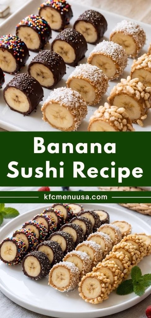 Banana Sushi Recipe