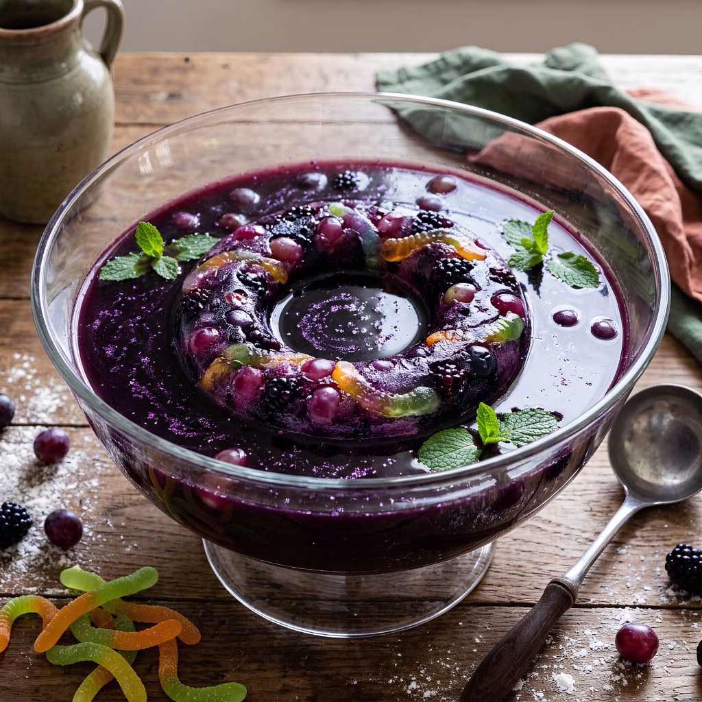 Black Grape Halloween Punch Recipe