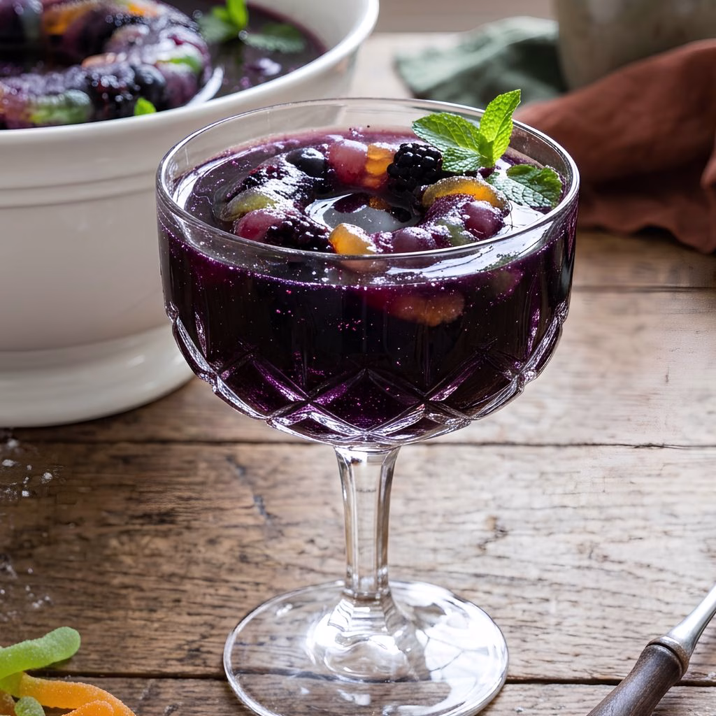 Black Grape Halloween Punch Recipe