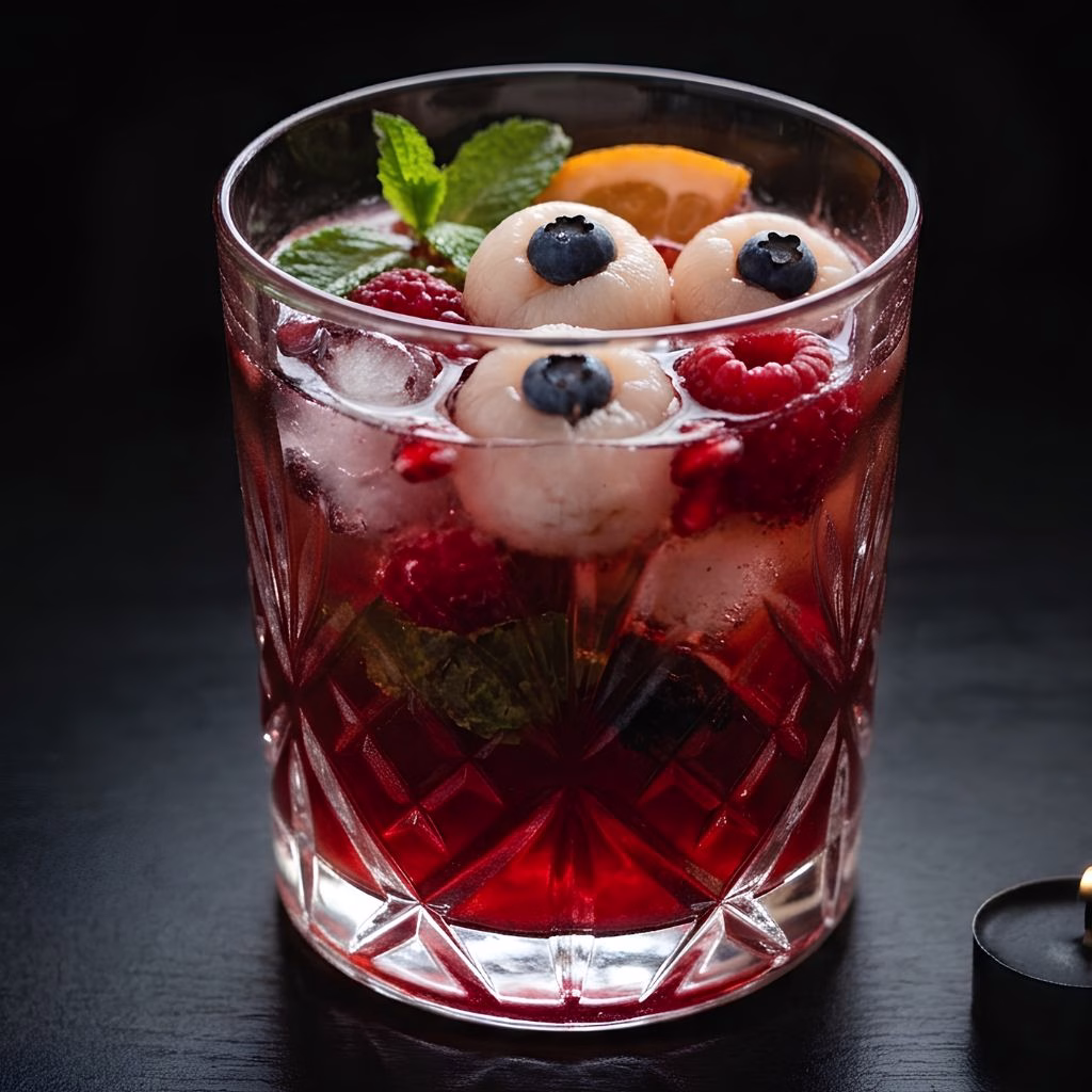 Blueberry Lychee Eyeball Punch Recipe