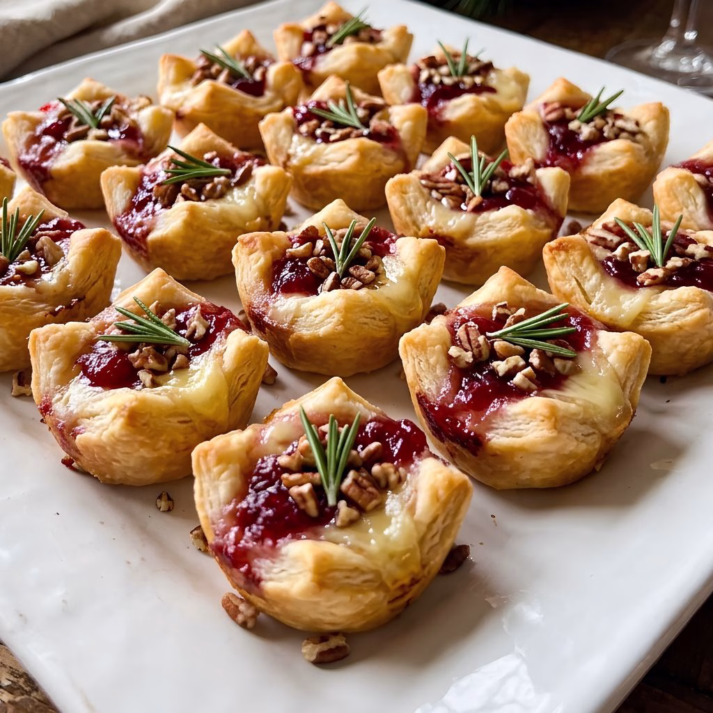 Brie Cranberry Puff Pastry Recipe