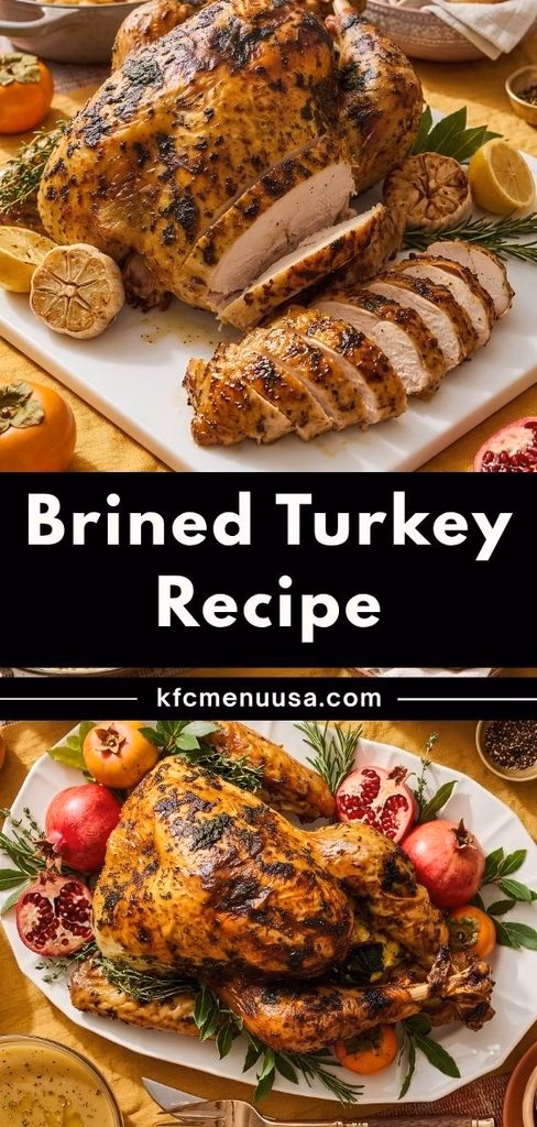 Brined Turkey Recipe